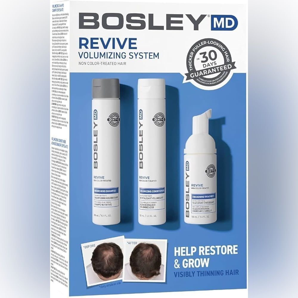 BosleyMD BosRevive Nourishing Shampoo & Conditioner & Kit for Noticeably Thinnin